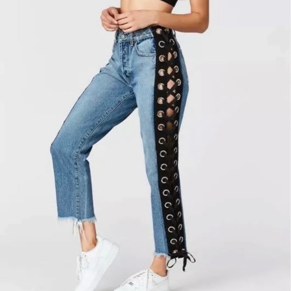 LF Carmar Grommet Jeans
